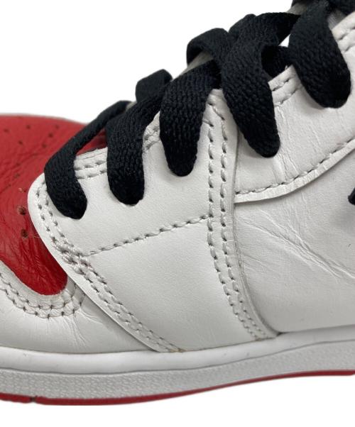 NIKE（ナイキ）NIKE (ナイキ) Air Jordan 1 High OG ホワイト×レッド サイズ:28cmの古着・服飾アイテム