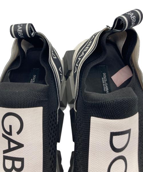 DOLCE & GABBANA（ドルチェ＆ガッバーナ）DOLCE & GABBANA (ドルチェ＆ガッバーナ) ソレントストレッチスニーカー ブラック サイズ:SIZE 42の古着・服飾アイテム