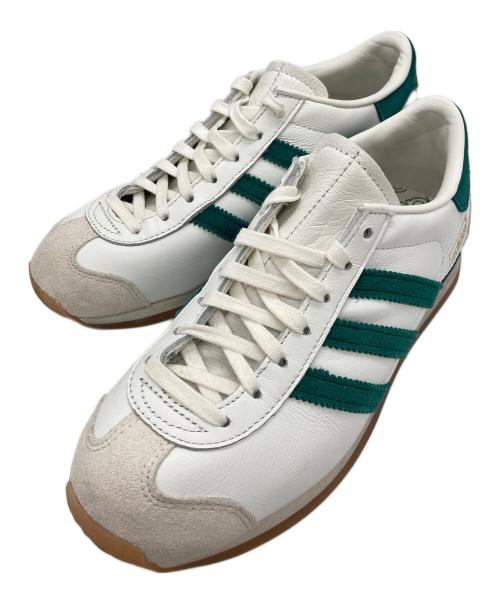 adidas（アディダス）adidas (アディダス) Country Japan ホワイト×グリーン サイズ:22.5cmの古着・服飾アイテム