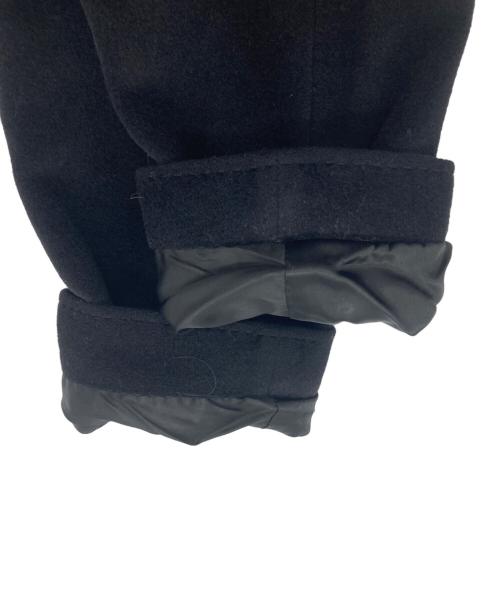 MaxMara（マックスマーラ）MaxMara (マックスマーラ) アンゴラ混チェスターコート ブラック サイズ:38の古着・服飾アイテム