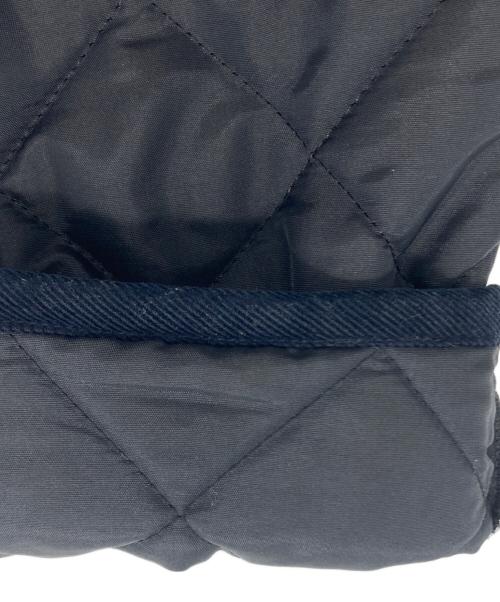 Traditional Weatherwear（トラディショナルウェザーウェア）Traditional Weatherwear (トラディショナルウェザーウェア) SLOBE IENA (スローブ イエナ) 別注キルティング Aラインロングコート ブラック サイズ:36の古着・服飾アイテム