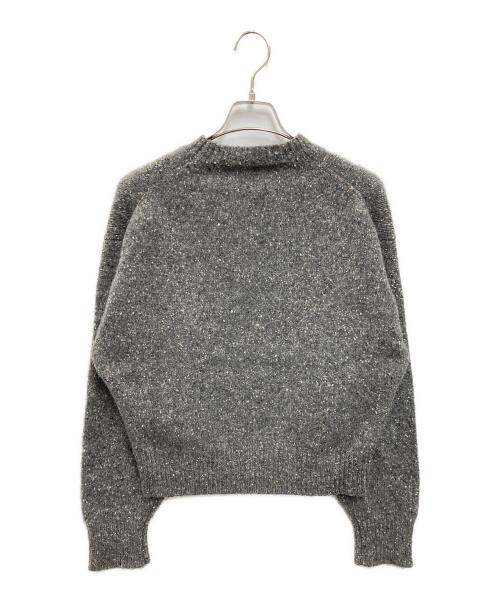 AURALEE（オーラリー）AURALEE (オーラリー) NEP CASHMERE KNIT BIG P/O グレー サイズ:1の古着・服飾アイテム