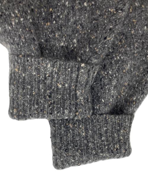 AURALEE（オーラリー）AURALEE (オーラリー) NEP CASHMERE KNIT BIG P/O グレー サイズ:1の古着・服飾アイテム