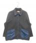 MEYAME（メヤメ）の古着「FLEECE COACH JACKET」｜ブラック
