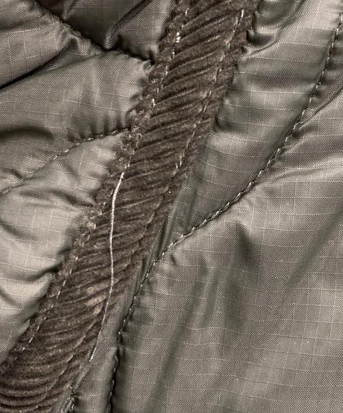 THE SHINZONE（ザ シンゾーン）THE SHINZONE (ザ シンゾーン) ノーカラーキルティングコート オリーブ サイズ:FREEの古着・服飾アイテム