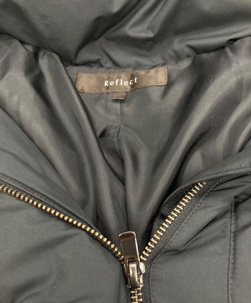 ReFLEcT（リフレクト）ReFLEcT (リフレクト) 洗えるフィルパワー800フード取り外し可フーデッドミドルダウンコート ブラック サイズ:9の古着・服飾アイテム