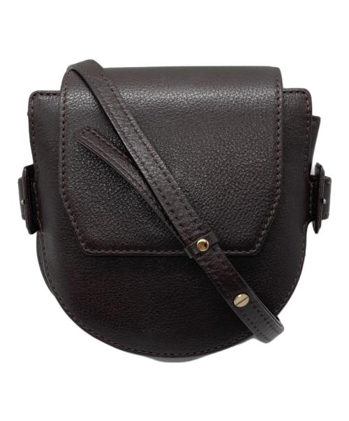 土屋鞄（ツチヤカバン）土屋鞄 (ツチヤカバン) レザーショルダーバッグ ブラウンの古着・服飾アイテム