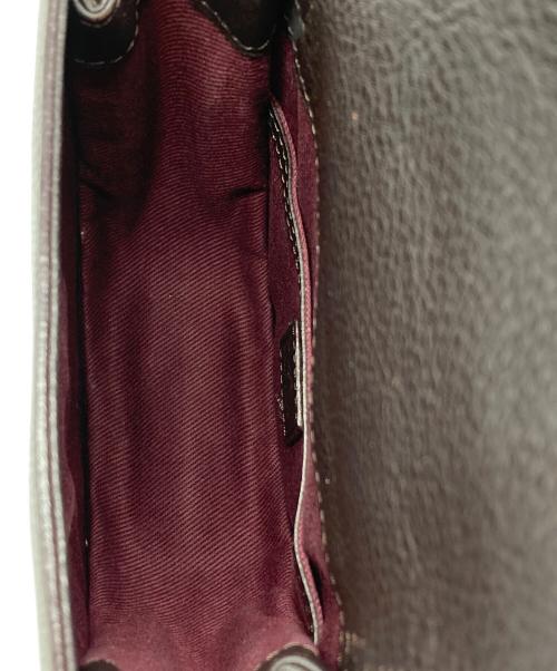 土屋鞄（ツチヤカバン）土屋鞄 (ツチヤカバン) レザーショルダーバッグ ブラウンの古着・服飾アイテム