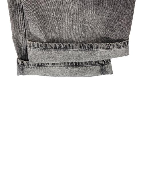 THE TOE（ザ・トゥー）THE TOE (ザ・トゥー) Lexington Double Belt Denim Pants ブラック サイズ:XSの古着・服飾アイテム