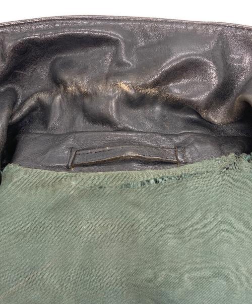 M.Bauerle RUSSELSHEIM（エム ボイア リュッセルスハイム）M.Bauerle RUSSELSHEIM (エム ボイア リュッセルスハイム) ［古着］モーターサイクル レザージャケット ブラック サイズ:記載なしの古着・服飾アイテム