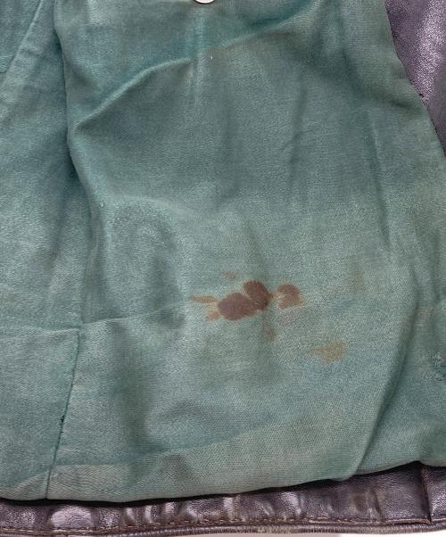 M.Bauerle RUSSELSHEIM（エム ボイア リュッセルスハイム）M.Bauerle RUSSELSHEIM (エム ボイア リュッセルスハイム) ［古着］モーターサイクル レザージャケット ブラック サイズ:記載なしの古着・服飾アイテム