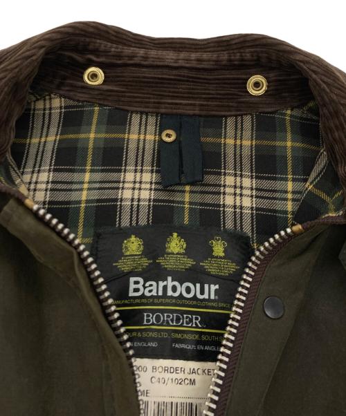 Barbour（バブアー）Barbour (バブアー) 【古着】BORDER JACKET カーキ サイズ:C40/102cmの古着・服飾アイテム