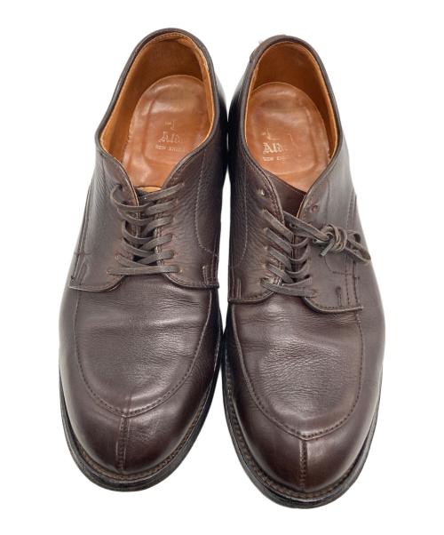 Alden（オールデン）ALDEN (オールデン) Vチップレザーシューズ ブラウン サイズ:SIZE 8Dの古着・服飾アイテム