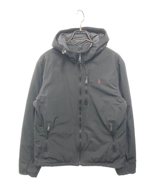 POLO RALPH LAUREN（ポロ・ラルフローレン）POLO RALPH LAUREN (ポロ・ラルフローレン) ポニー刺繍ダウンジャケット ブラック サイズ:Sの古着・服飾アイテム