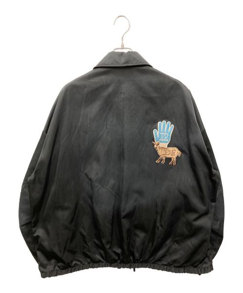 FAF（エフエーエフ）FAF (エフエーエフ) refomed (リフォメッド) DIYed COACH JACKET ブラック サイズ:2の古着・服飾アイテム