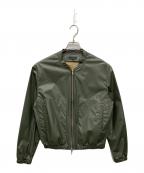 Omar Afridiオマールアフリディ）の古着「TIGHT FLIGHT BLOUSON」｜カーキ