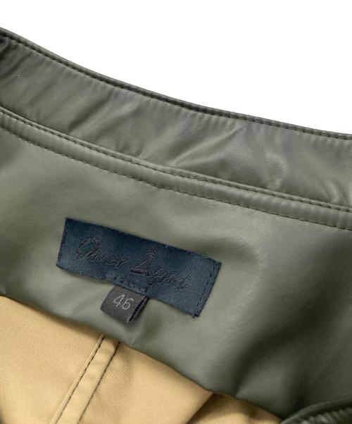 Omar Afridi（オマールアフリディ）Omar Afridi (オマールアフリディ) TIGHT FLIGHT BLOUSON カーキ サイズ:46の古着・服飾アイテム