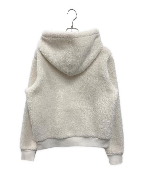 POLO RALPH LAUREN（ポロ・ラルフローレン）POLO RALPH LAUREN (ポロ・ラルフローレン) ビッグポニー刺繍ボアパーカー ホワイト サイズ:Mの古着・服飾アイテム