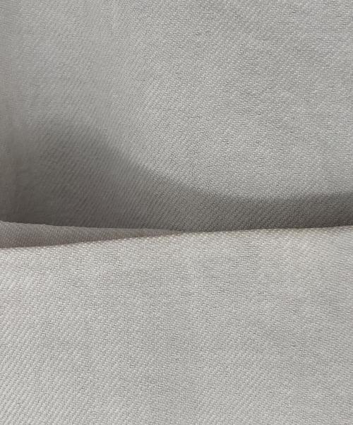 Noble（ノーブル）Noble (ノーブル) ライトフルクロススタンドカラーロングコート グレー サイズ:36の古着・服飾アイテム