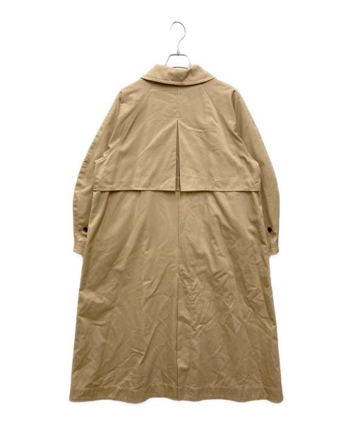 emmi atelier（エミアトリエ）emmi atelier (エミアトリエ) 撥水 チェックステンカラーコート ベージュ 未使用品の古着・服飾アイテム