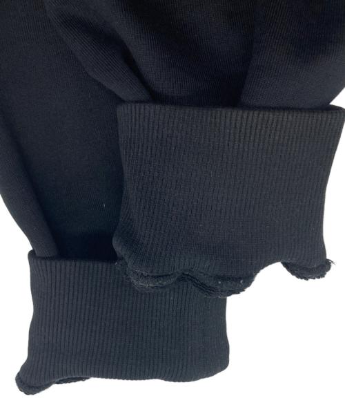 sacai（サカイ）sacai (サカイ) S Sweat Jersey Hoodie ブラック サイズ:3の古着・服飾アイテム