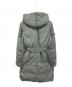 MaxMara RAINWEAR (マックスマーラ レインコート) フーデットダウンジャケット グレー サイズ:40：15000円