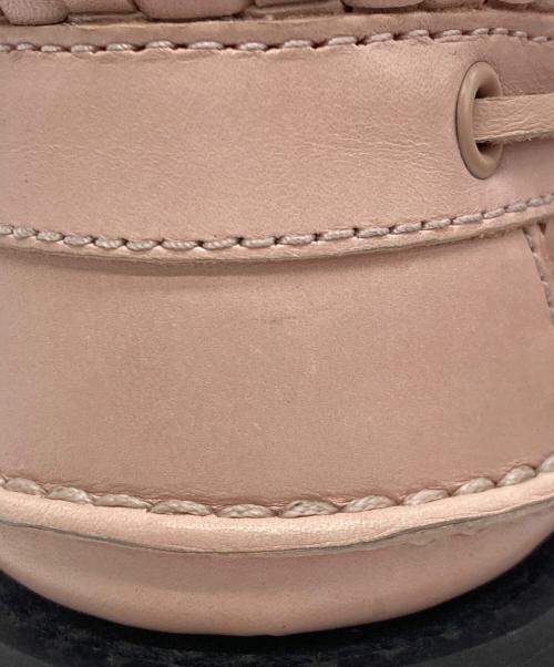 Timberland（ティンバーランド）Timberland (ティンバーランド) Supreme (シュプリーム) Woven 3-Eye Lug Shoe ピンク サイズ:26cmの古着・服飾アイテム