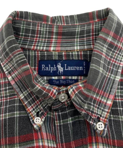 RALPH LAUREN（ラルフローレン）RALPH LAUREN (ラルフローレン) 【古着】チェックシャツ グリーン サイズ:Lの古着・服飾アイテム