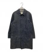 MACKINTOSHマッキントッシュ）の古着「コットンデニムステンカラーコート」｜インディゴ