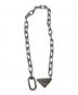 PRADA (プラダ) SMALTO JEWELS A シルバー サイズ:L 未使用品：40000円