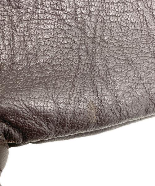 Hysteric Glamour（ヒステリックグラマー）Hysteric Glamour (ヒステリックグラマー) ムートンボンディング D-1 レザー ジャケット ブラウン サイズ:Lの古着・服飾アイテム