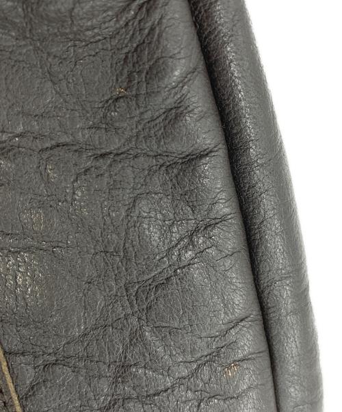 Hysteric Glamour（ヒステリックグラマー）Hysteric Glamour (ヒステリックグラマー) ムートンボンディング D-1 レザー ジャケット ブラウン サイズ:Lの古着・服飾アイテム