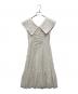 Her lip to (ハーリップトゥ) Como Back Lace-Up Dress ホワイト サイズ:M：8000円