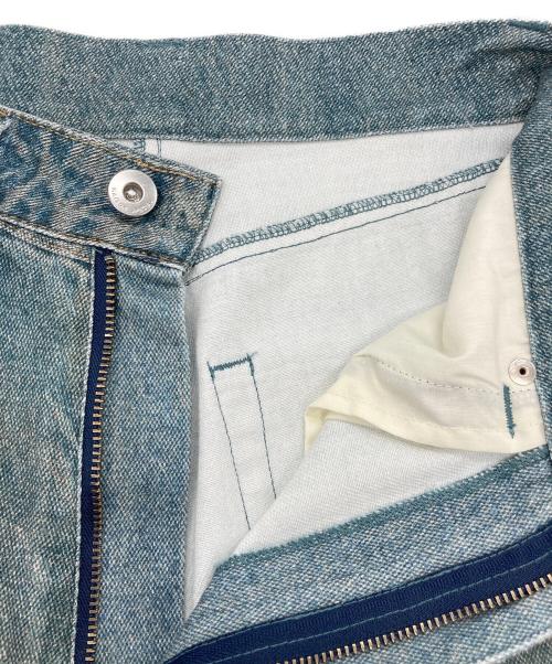 MAISON SPECIAL（メゾンスペシャル）MAISON SPECIAL (メゾンスペシャル) Denim Print Pants インディゴ サイズ:36の古着・服飾アイテム