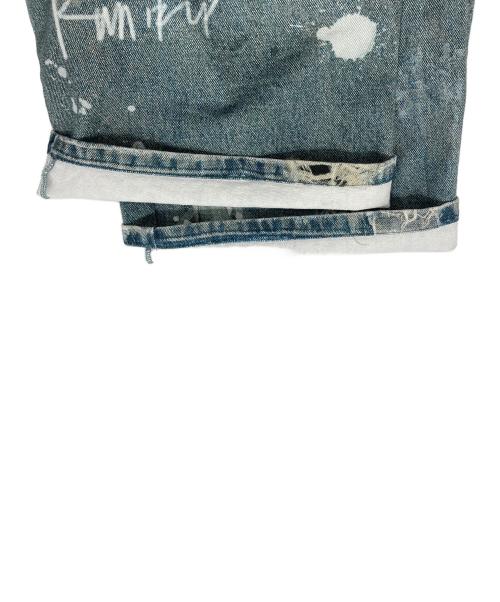 MAISON SPECIAL（メゾンスペシャル）MAISON SPECIAL (メゾンスペシャル) Denim Print Pants インディゴ サイズ:36の古着・服飾アイテム