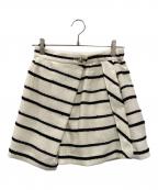 rosy monsterロージーモンスター）の古着「marine tweed short pants」｜ホワイト