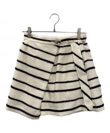 rosy monster（ロージーモンスター）の古着「marine tweed short pants」｜ホワイト