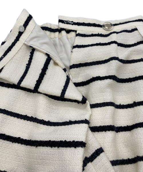 rosy monster（ロージーモンスター）rosy monster (ロージーモンスター) marine tweed short pants ホワイト サイズ:S 未使用品の古着・服飾アイテム