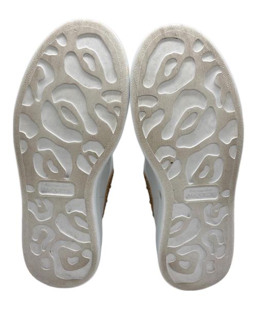 ALEXANDER McQUEEN（アレキサンダーマックイーン）ALEXANDER McQUEEN (アレキサンダーマックイーン) オーバーサイドスニーカー ホワイト サイズ:37の古着・服飾アイテム
