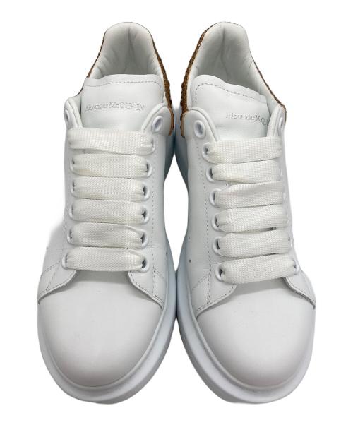 ALEXANDER McQUEEN（アレキサンダーマックイーン）ALEXANDER McQUEEN (アレキサンダーマックイーン) オーバーサイドスニーカー ホワイト サイズ:37の古着・服飾アイテム