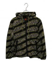 DIESEL（ディーゼル）の古着「J SABORU 総柄ナイロンジャケット」｜ブラック