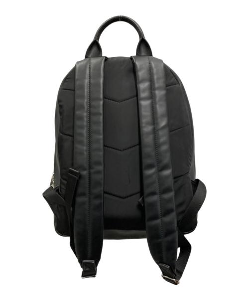 EMPORIO ARMANI（エンポリオアルマーニ）EMPORIO ARMANI (エンポリオアルマーニ) バックパック ブラックの古着・服飾アイテム