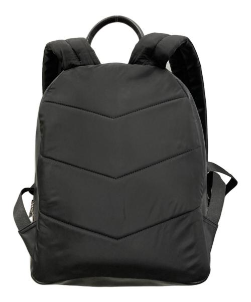 EMPORIO ARMANI（エンポリオアルマーニ）EMPORIO ARMANI (エンポリオアルマーニ) バックパック ブラックの古着・服飾アイテム