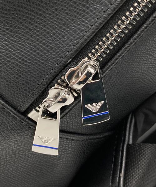 EMPORIO ARMANI（エンポリオアルマーニ）EMPORIO ARMANI (エンポリオアルマーニ) バックパック ブラックの古着・服飾アイテム
