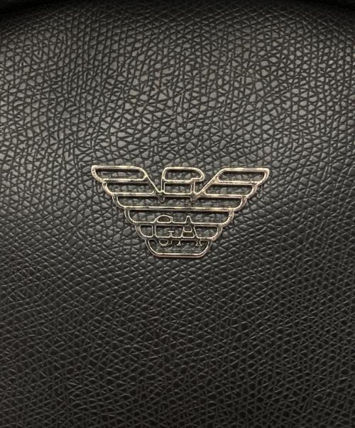 EMPORIO ARMANI（エンポリオアルマーニ）EMPORIO ARMANI (エンポリオアルマーニ) バックパック ブラックの古着・服飾アイテム