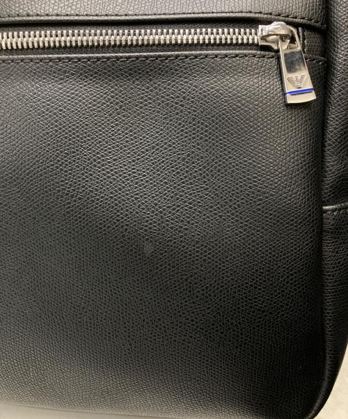 EMPORIO ARMANI（エンポリオアルマーニ）EMPORIO ARMANI (エンポリオアルマーニ) バックパック ブラックの古着・服飾アイテム