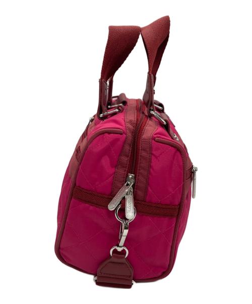 LeSportsac（レスポートサック）LeSportsac (レスポートサック) MINI SATCHEL BAG ピンクの古着・服飾アイテム