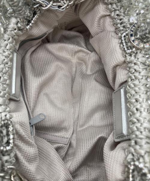 ANTEPRIMA（アンテプリマ）ANTEPRIMA (アンテプリマ) ワイヤーグリッターバッグ シルバーの古着・服飾アイテム