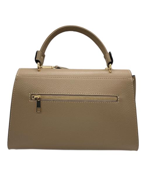 MARCO BIANCHINI（マルコビアンキーニ）MARCO BIANCHINI (マルコビアンキーニ) SLOBE IENA (スローブ イエナ) レザーフラップBAG ベージュの古着・服飾アイテム