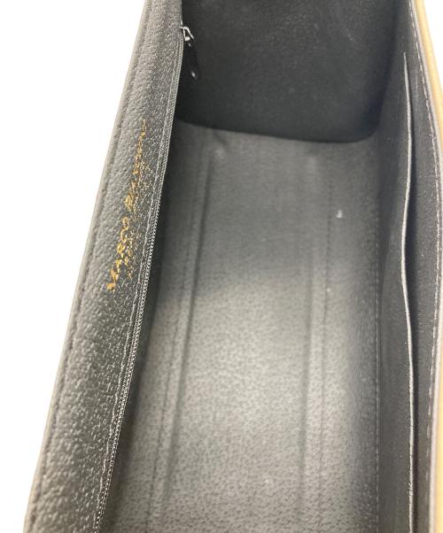 MARCO BIANCHINI（マルコビアンキーニ）MARCO BIANCHINI (マルコビアンキーニ) SLOBE IENA (スローブ イエナ) レザーフラップBAG ベージュの古着・服飾アイテム